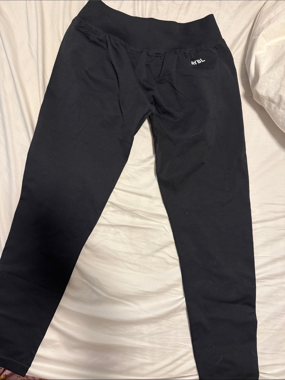 AYBL Black Women's Leggings with High Waistband